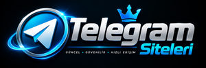 Telegram siteleri logosu.